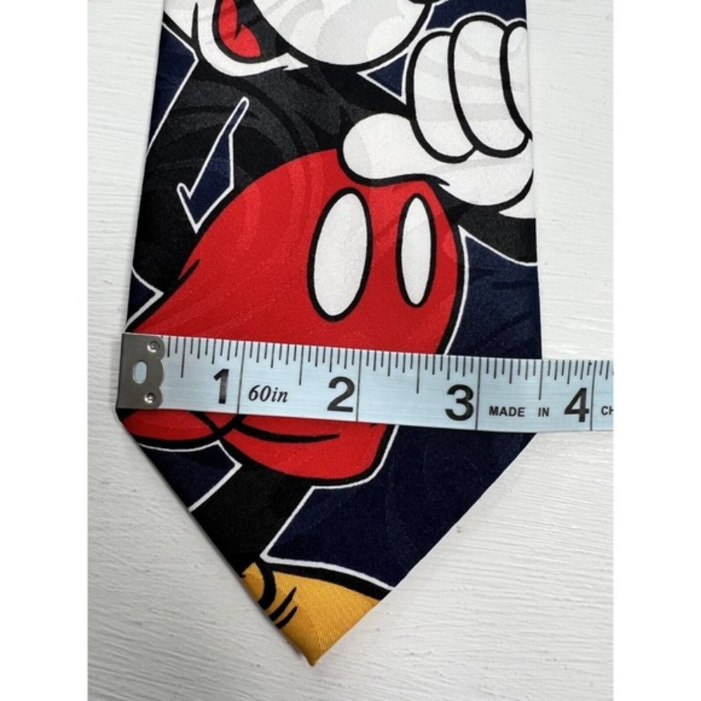 Disney Men’s Tie‎ mickey unlimited balancine inc tiw works polyester 56 inches - Picture 5 of 6